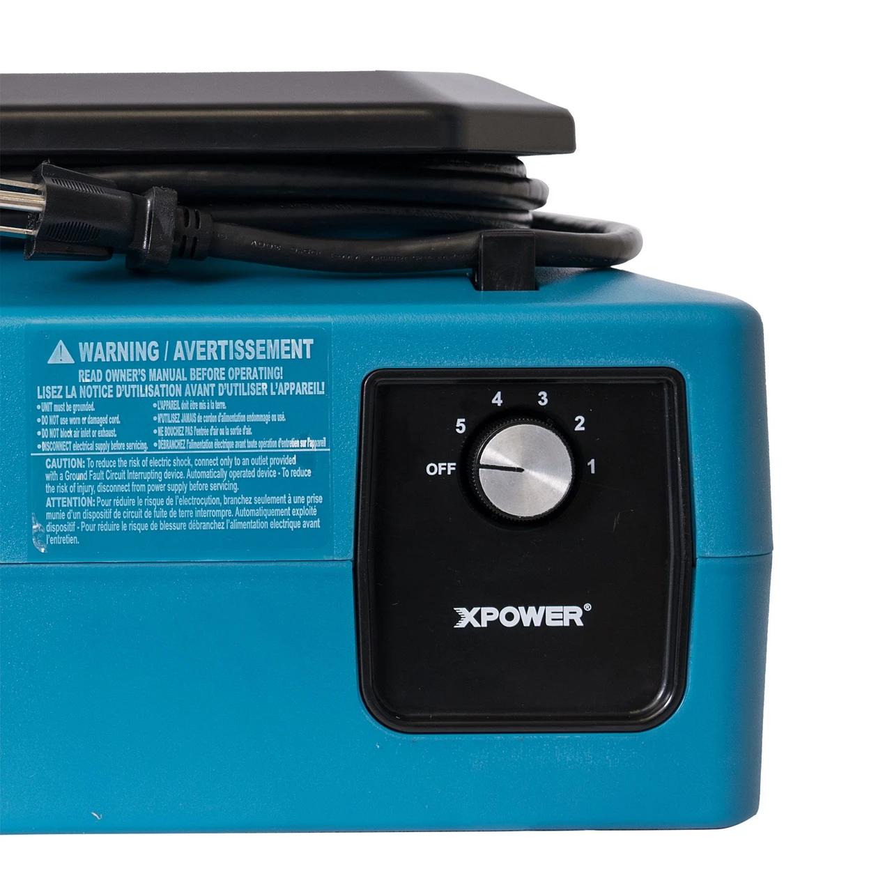 XPOWER Professional Low Profile Air Mover with 1/3 HP Motor (XL-730A) — product image 4