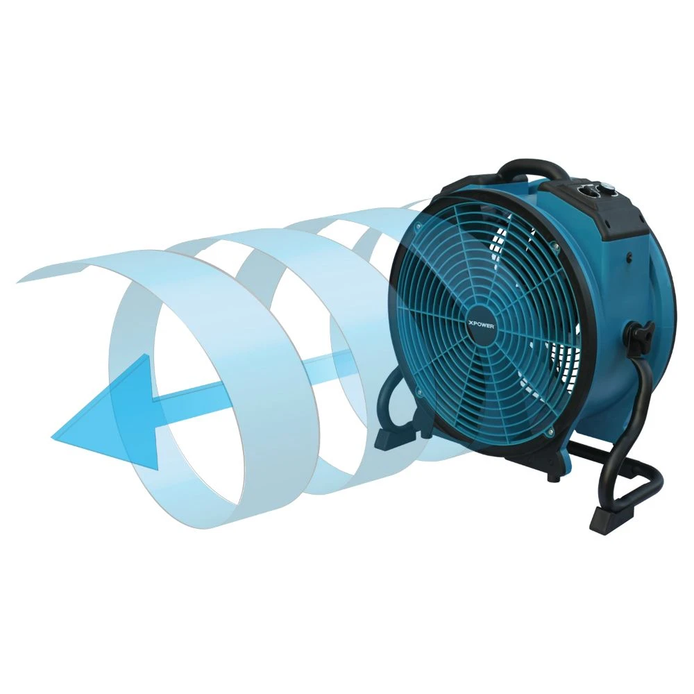 XPOWER Professional Sealed Motor Axial Fan 1/3 HP with Variable Speed (X-47ATR) — product image 2