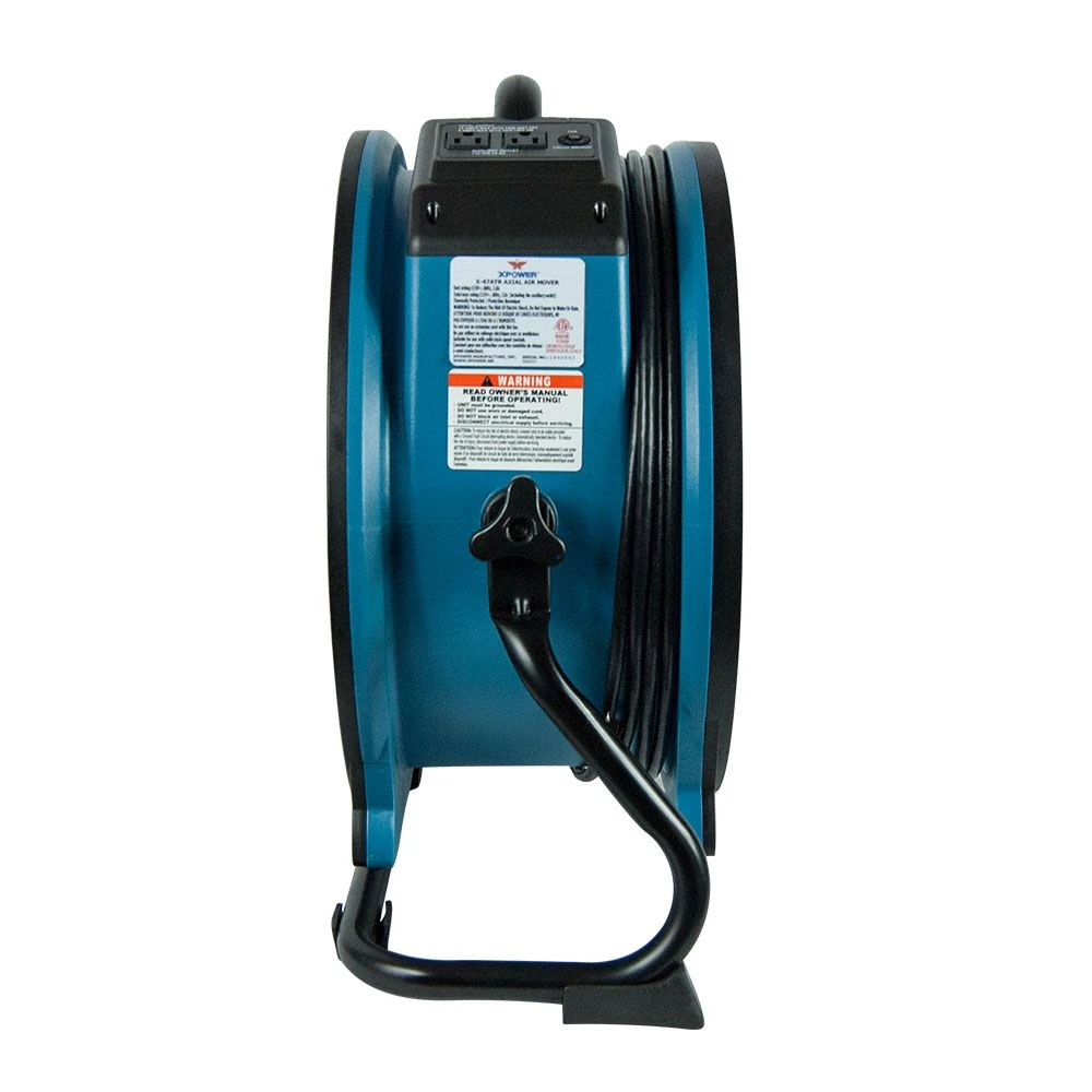 XPOWER Professional Sealed Motor Axial Fan 1/3 HP with Variable Speed (X-47ATR) — product image 4