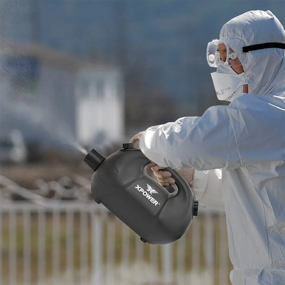 XPOWER ULV Cold Fogger Battery Operated Rechargeable Disinfection System (F-8B) — product image 8