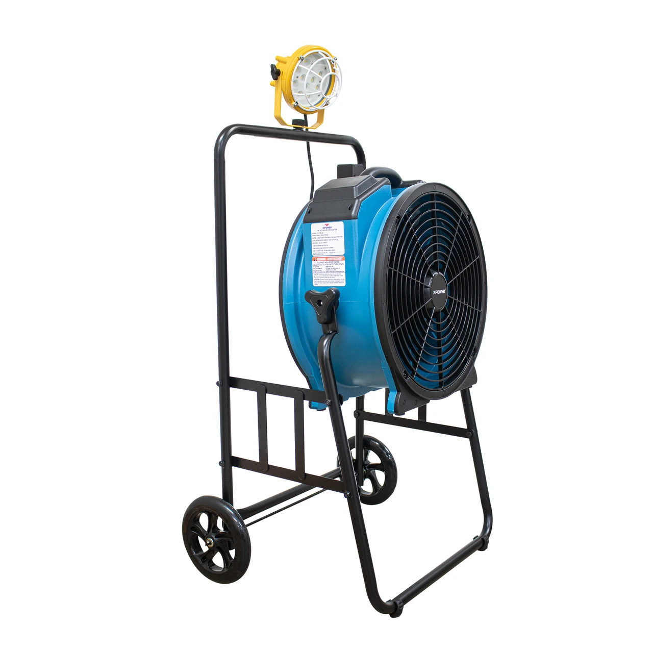 XPOWER Warehouse/Dock Cooling Fan Kit L-30 LED Spotlight (FA-420K6-Blue) — product image 6