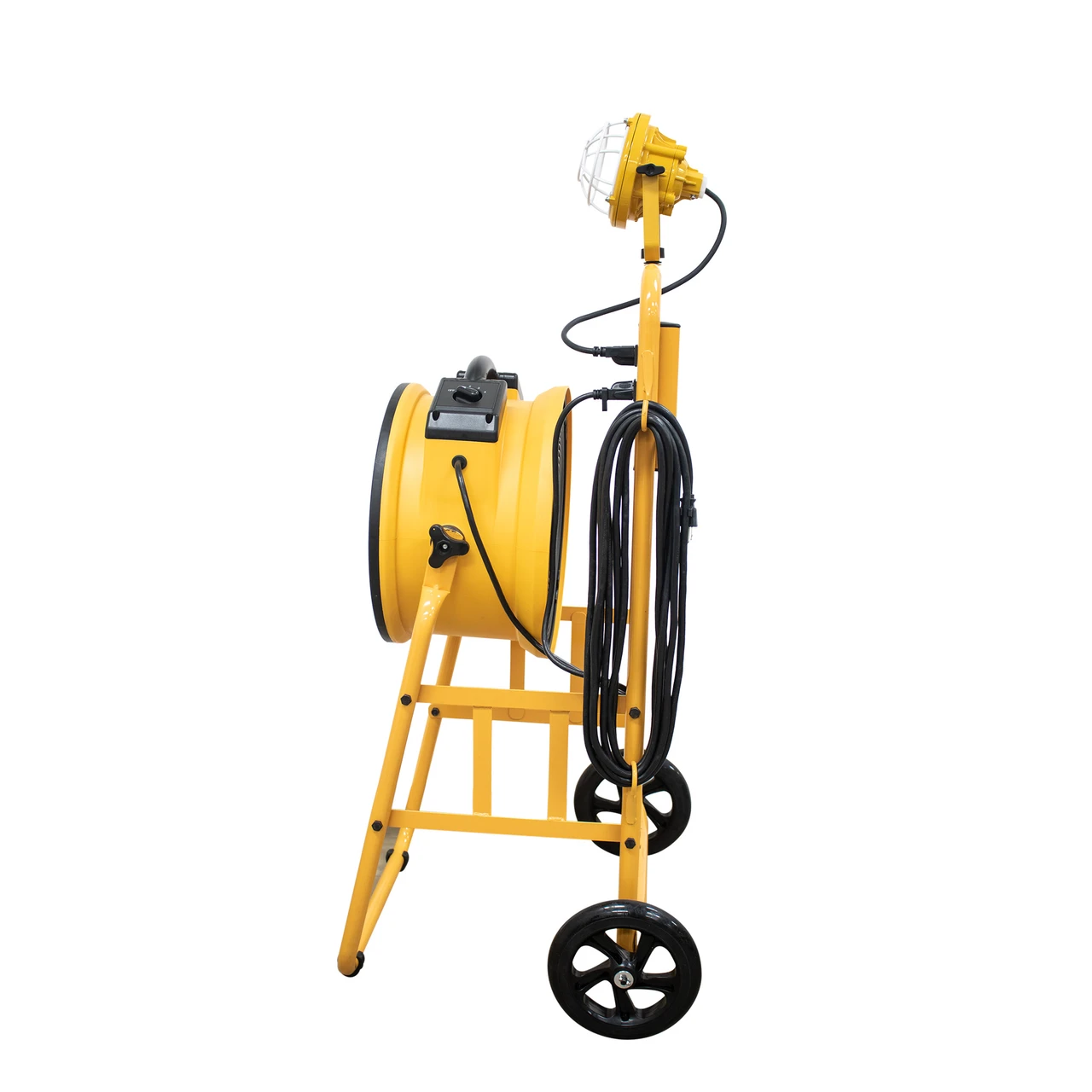 XPOWER Warehouse/Dock Cooling Fan L-30 LED 300T Mobile Trolley (FA-300K6-Yellow) — product image 7