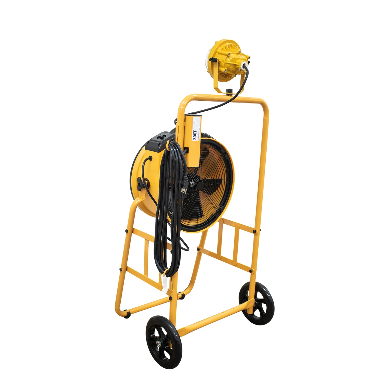 XPOWER Warehouse/Dock Cooling Fan L-30 LED 300T Mobile Trolley (FA-300K6-Yellow) — product image 8