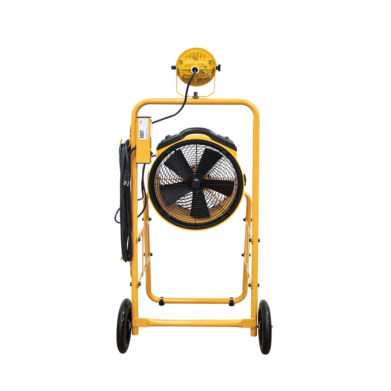 XPOWER Warehouse/Dock Cooling Fan L-30 LED 300T Mobile Trolley (FA-300K6-Yellow) — product image 9