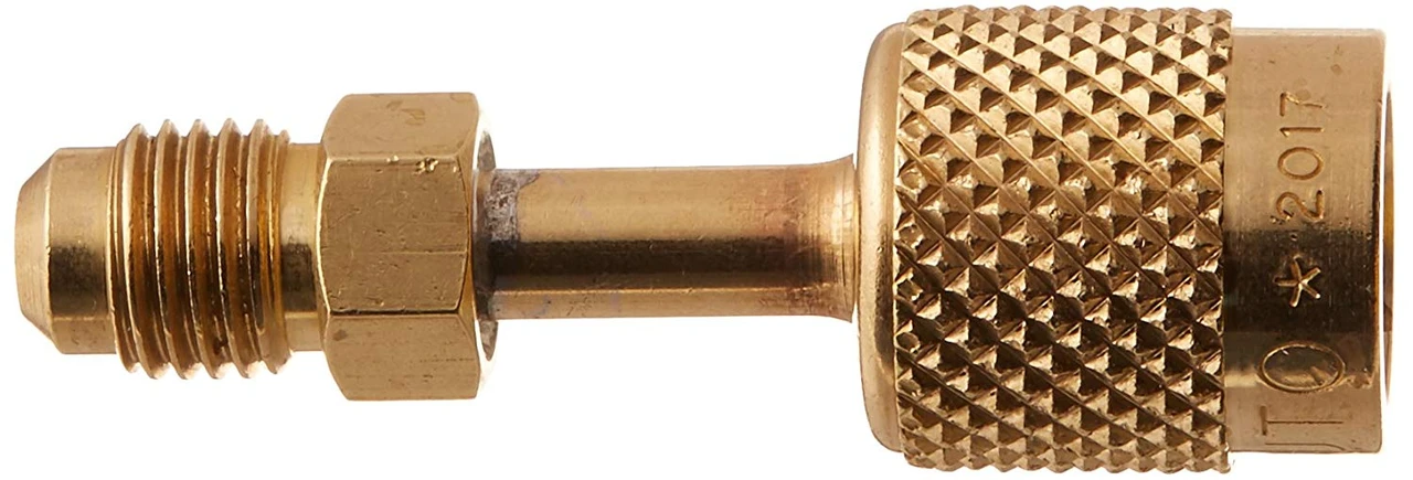 Yellow Jacket 1/2" Acme Female x 1/4" Male Flare Quick Coupler (19165) — product image 2