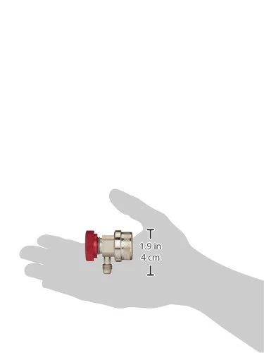 Yellow Jacket Hi-Side R-134a A/C Coupler with 1/4" Male Flare (41337) — product image 3