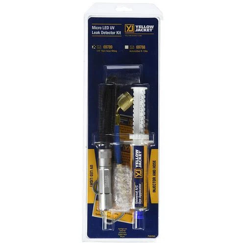 Yellow Jacket Micro UV LED and Dye Kit for Automotive A/C Systems (69788)