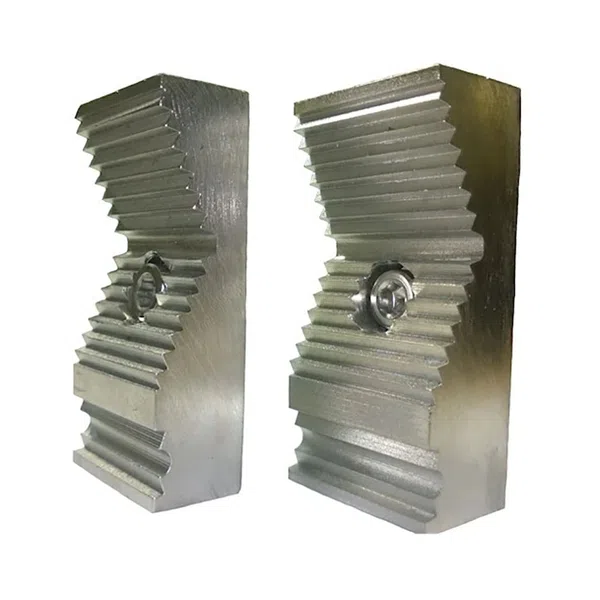 Yost YPJ-06 Serrated Pipe Jaws for Yost Stainless Steel Bench Vise Models (57057)