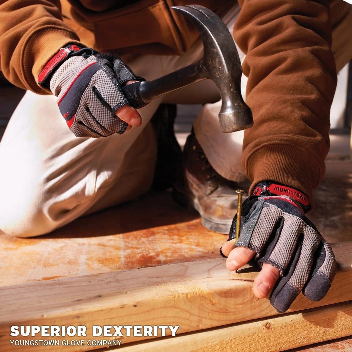 Youngstown Glove 03-3110-80-XL Carpenter Plus Gloves, XLarge — product image 3