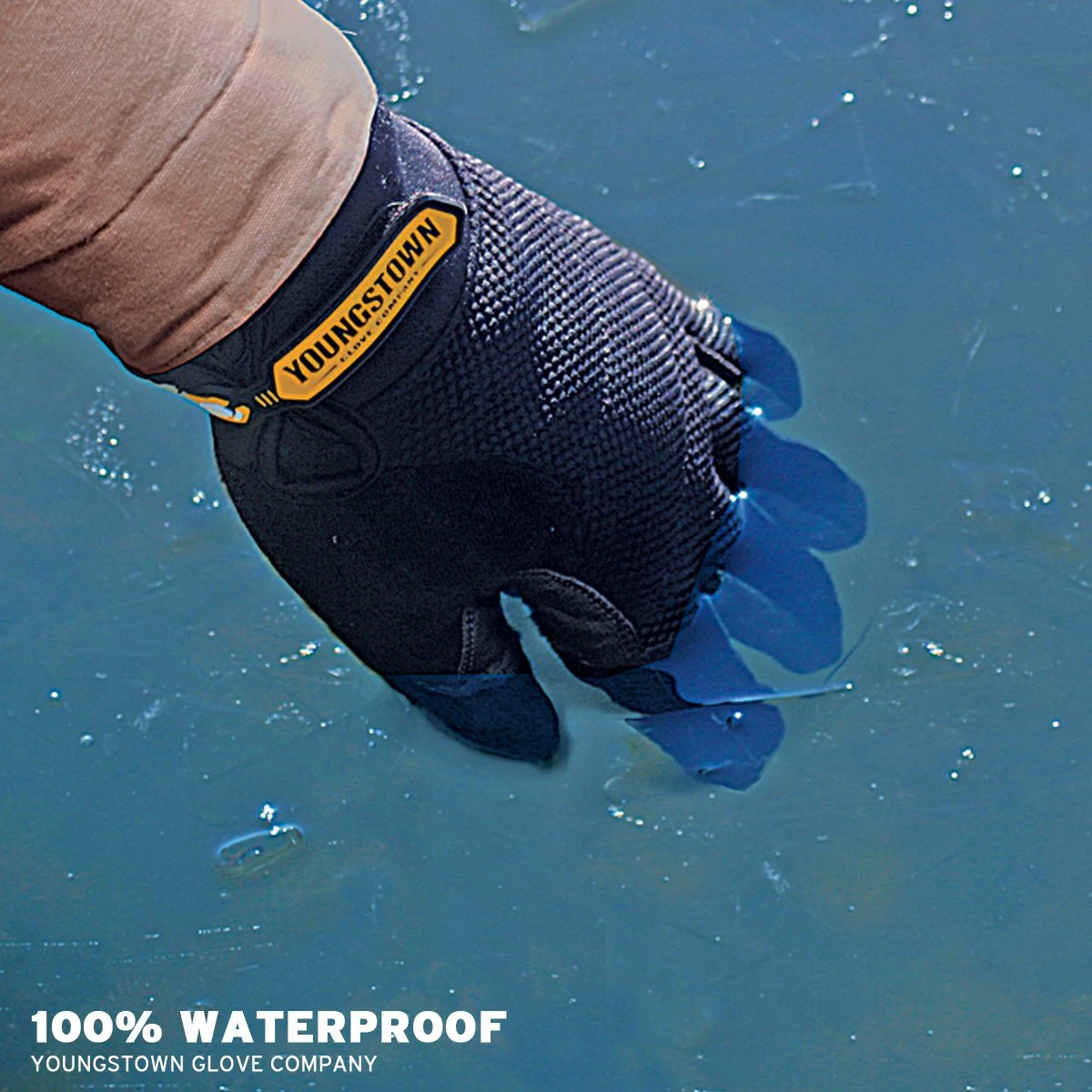 Youngstown Glove 03-3450-80-XL Waterproof Winter Plus Performance Glove XL Black — product image 3