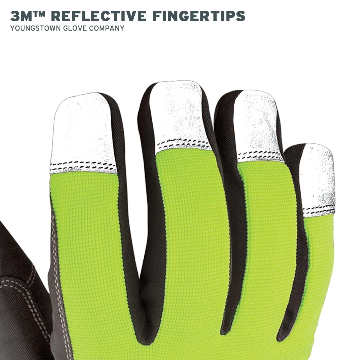 Youngstown Glove 08-3710-10-XL Safety Lime Waterproof Winter Glove X-Large — product image 3