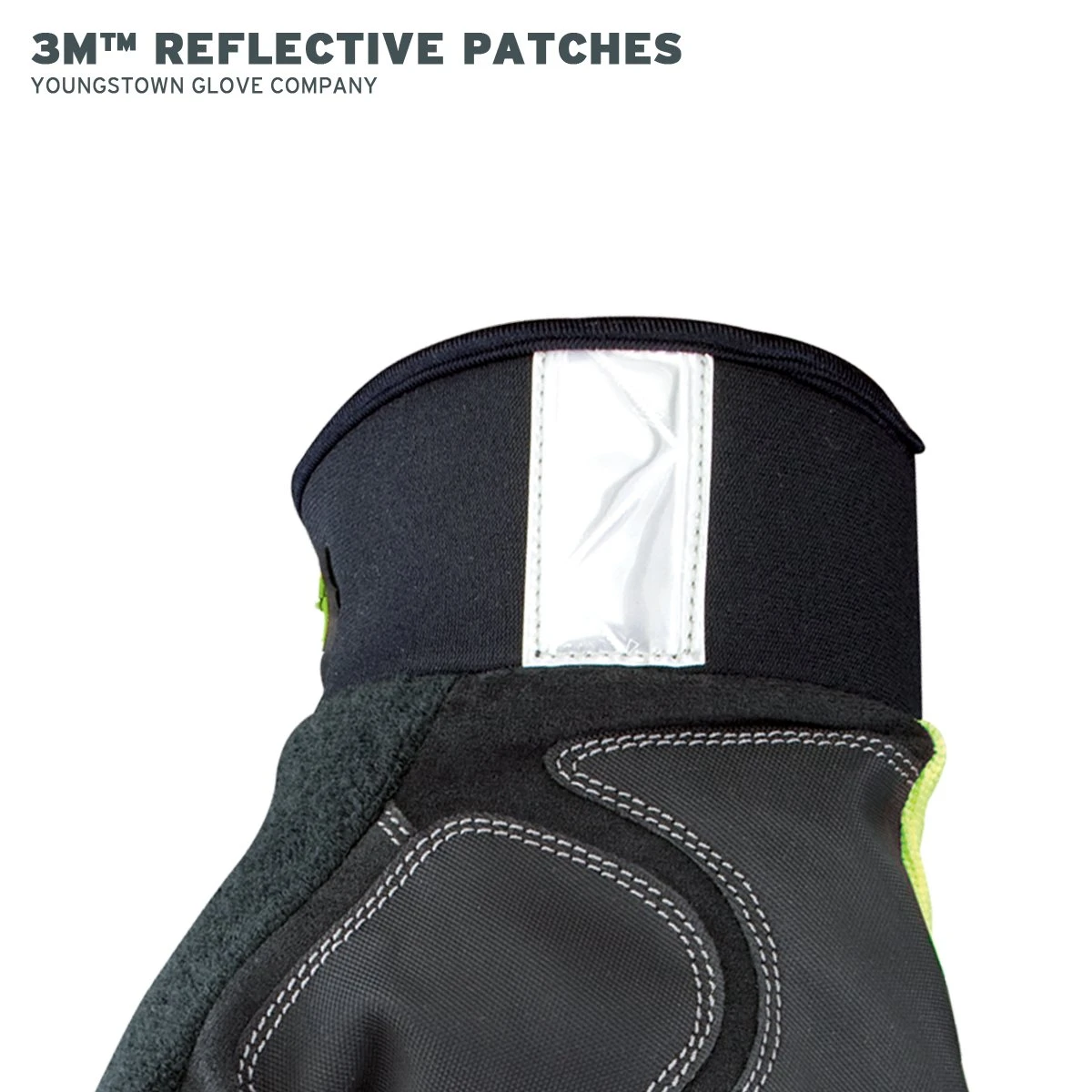 Youngstown Glove 08-3710-10-XL Safety Lime Waterproof Winter Glove X-Large — product image 4