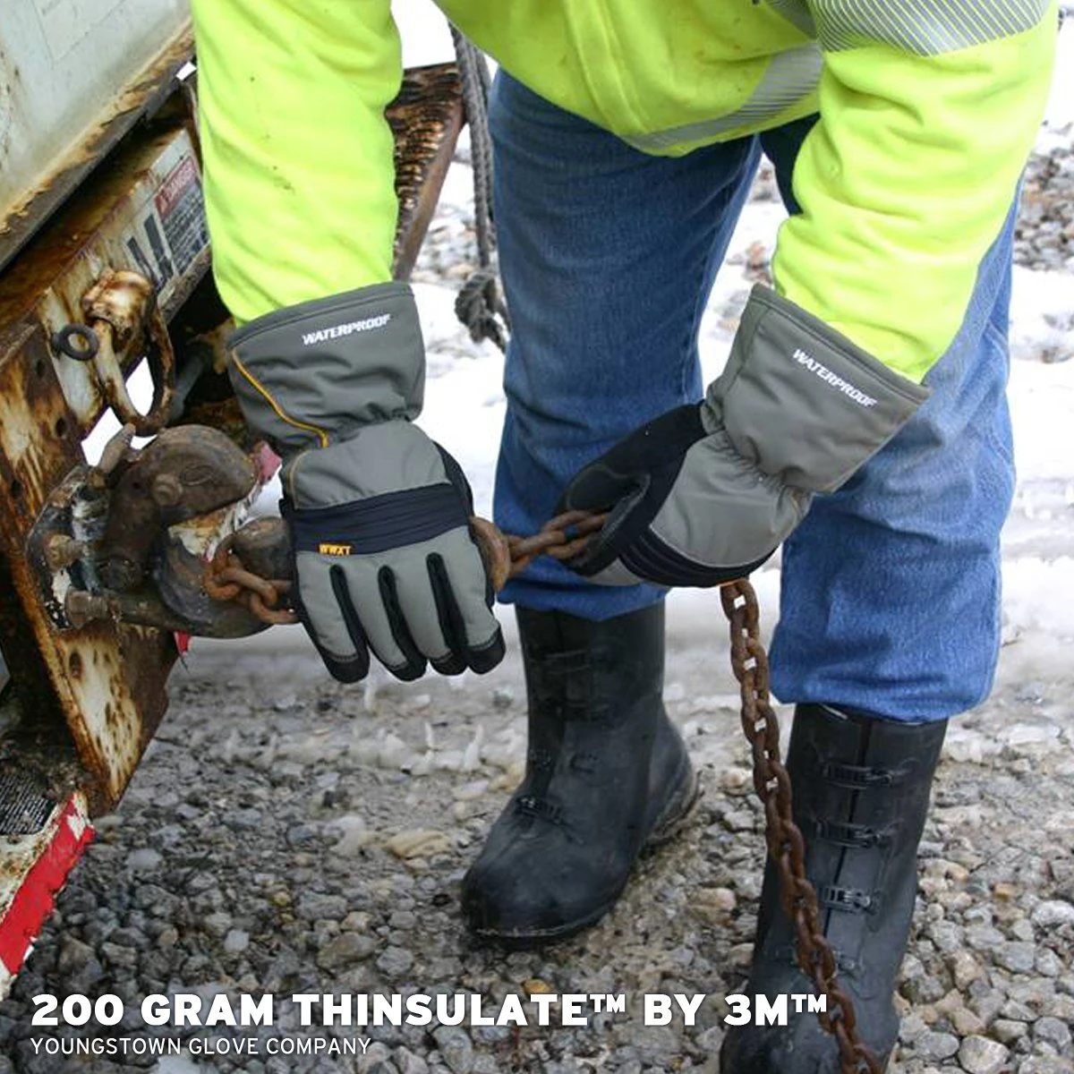 Youngstown Glove 11-3460-60-M Winter XT Thinsulate Waterproof Glove, Medium — product image 3