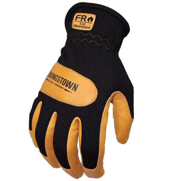 Youngstown Glove 12-3270-80-XXL Flame Resistant Mechanics Hybrid Gloves XX-Large