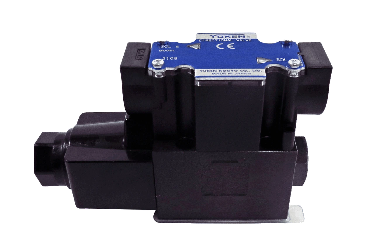 Yuken 70 DSGN Directional Solenoid Valve 120V Left Mount (DSG-01-2B2B-A120-7090-L)