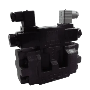 Yuken D05 3-Pos Tandem 120VAC DIN Hydraulic Valve (DSHG-03-3C60-A120-N-14)