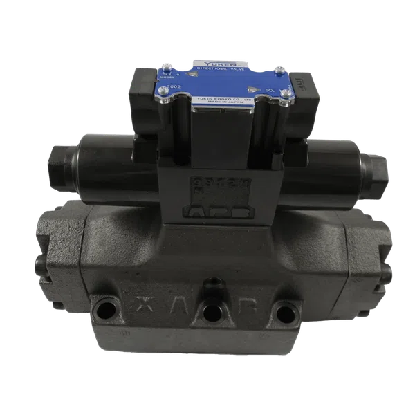 Yuken D08 3-Pos All Ports Closed 120VAC T-Box Directional Valve (DSHG-06-3H2-A120-5390)
