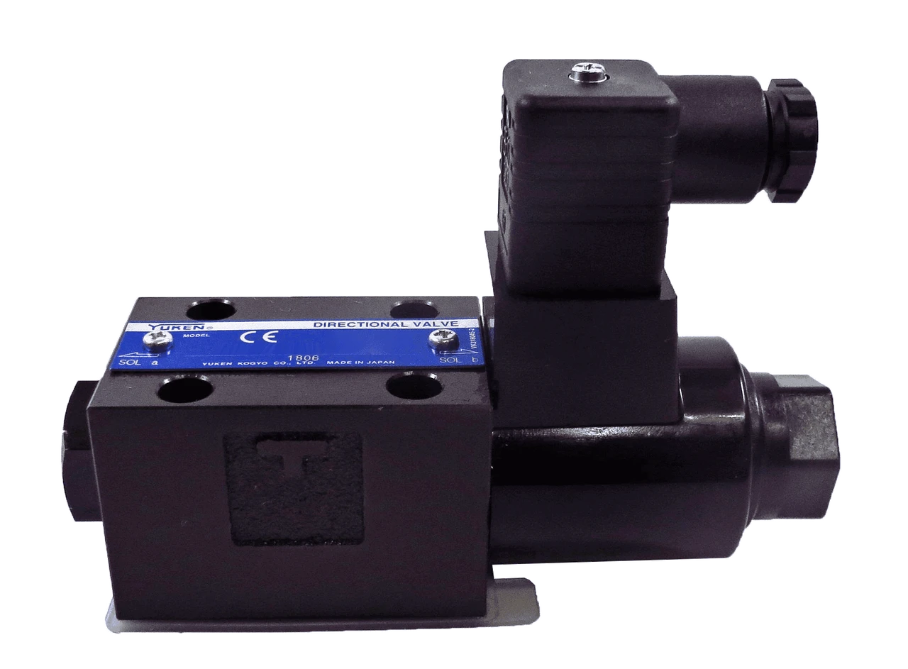 Yuken JIS D03 2-Position Rectified Solenoid Valve 100VAC DIN (DSG-01-2B3-R100-N-7090)