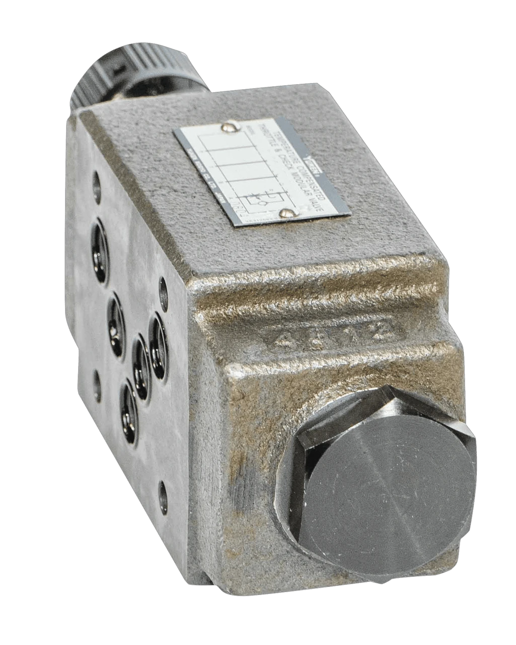 Yuken Temp Compensated Throttle & Check A-Line Meter O (MSTA-03-X-20)