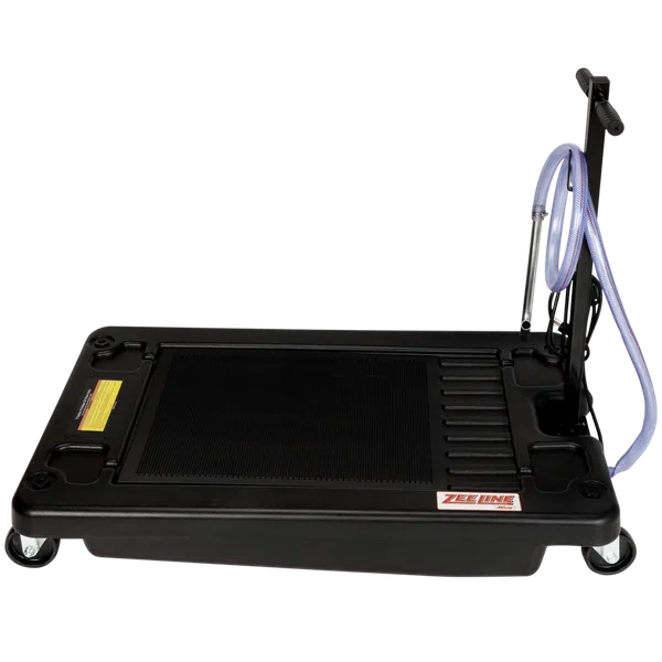 ZeeLine 17-Gallon Poly Low-Profile Oil Drain W/ Electric Pump (ZELP17-EP)