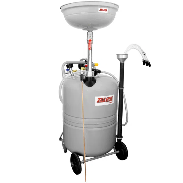 ZeeLine 21-Gallon Professional Combination Oil Drain & Fluid Evacuator (ZE21CM)