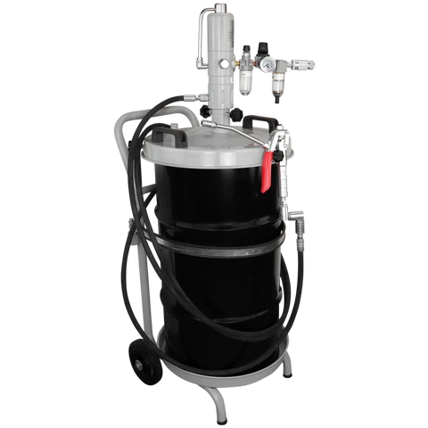Zeeline 45:1 Grease Pump For 120 Lbs. Kegs Package W/Cart (ZE1220KC)
