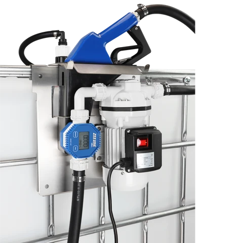 Zeeline Def Electric Pump Kit W/Stainless Steel Auto Shut-Off Nozzle And Meter (ZE9115-IBC1) — product image 4