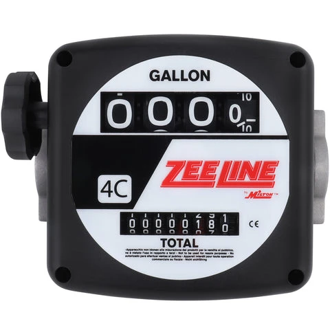 Zeeline Mechanical Flow Meter, 1" Npt (ZE1514)